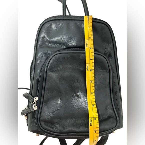 Osgoode Marley backpack|black leather mini backpack| minimalist leather backpack - Picture 13 of 13